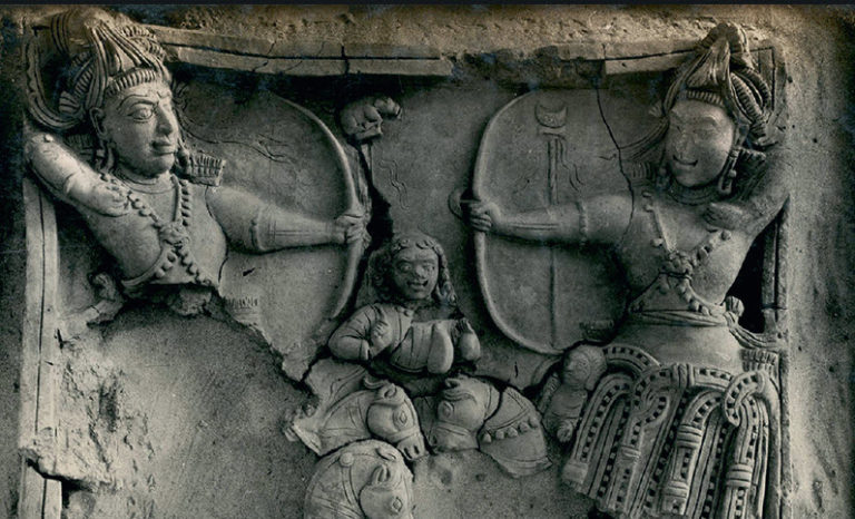 A Unique Terracotta Plaque from Ahichchhatra